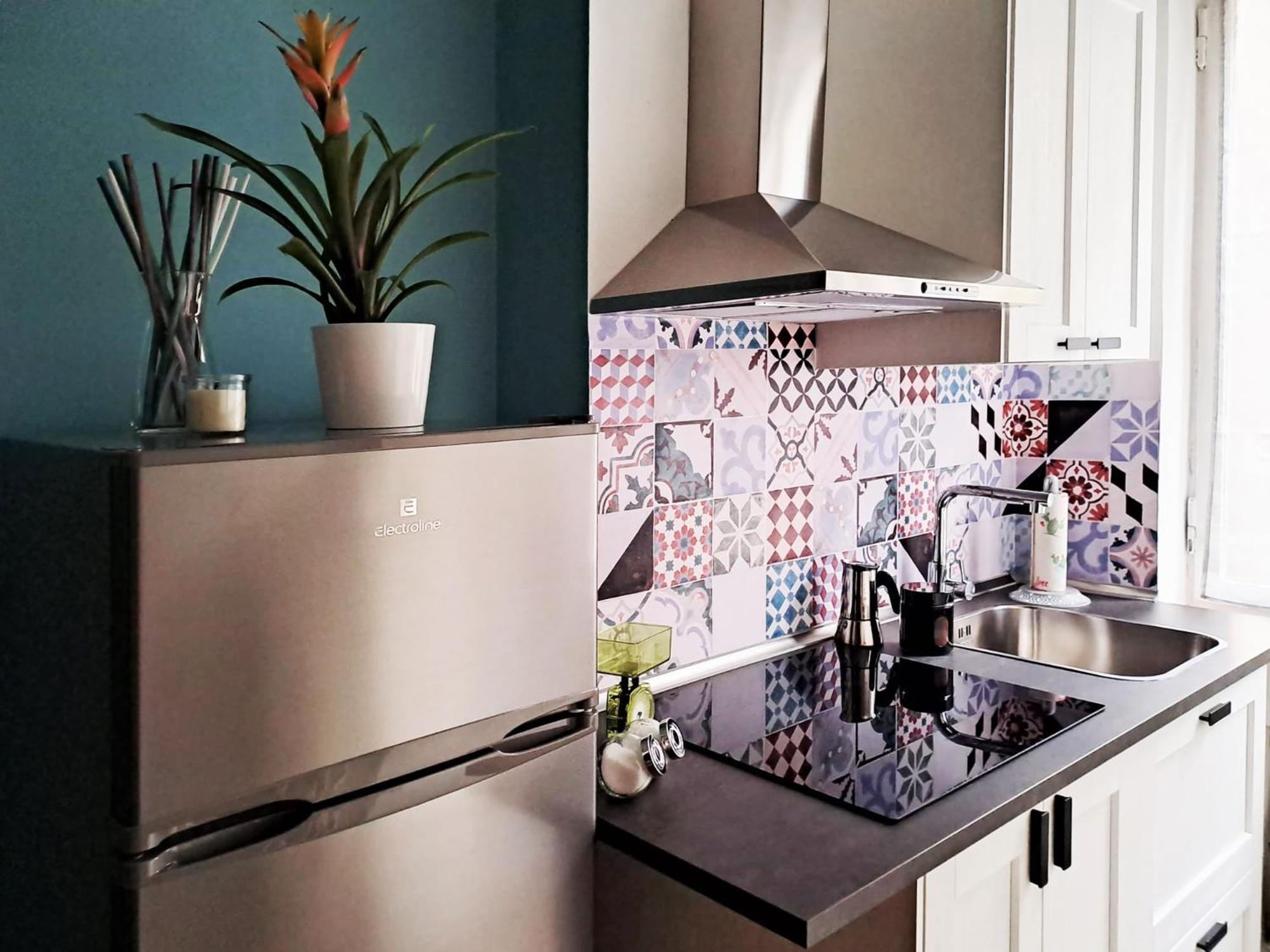 Jaky Maison Torino, Cozy & Modern Stay With Wi-Fi, Kitchen & Balcony Exterior foto